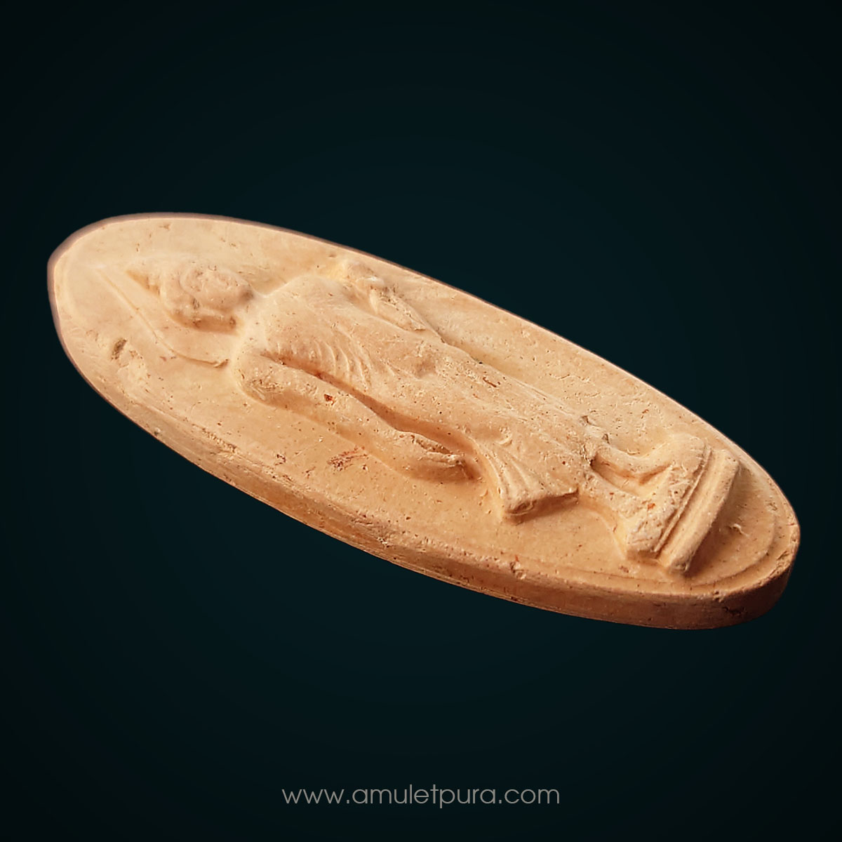 พระ 25 ศตวรรษ เนื้อดิน ปี2500 พุทธมณฑล จ.นครปฐม (องค์ที่ 1)