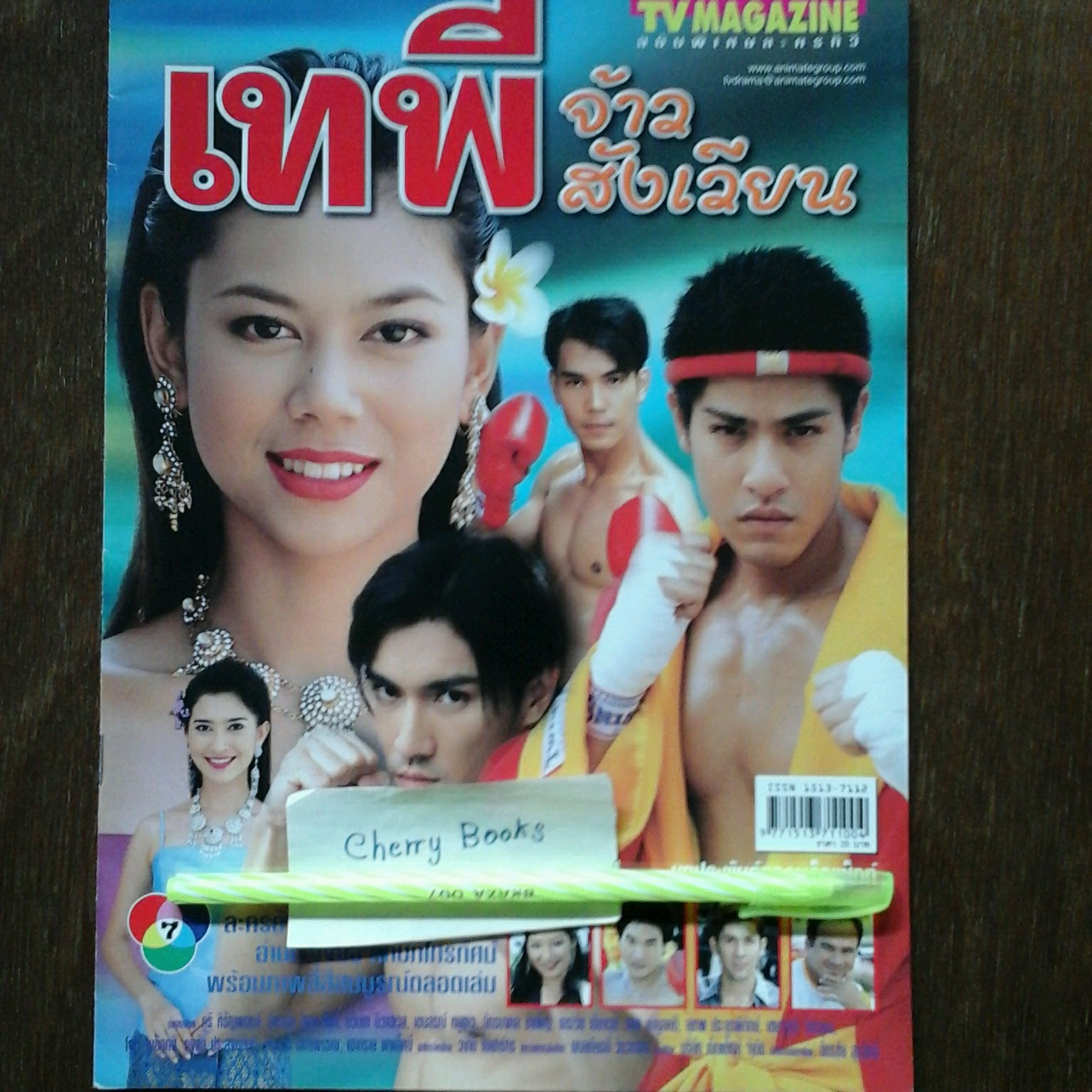 หนังสือเรื่องย่อละคร เทพีจ้าวสังเวียน