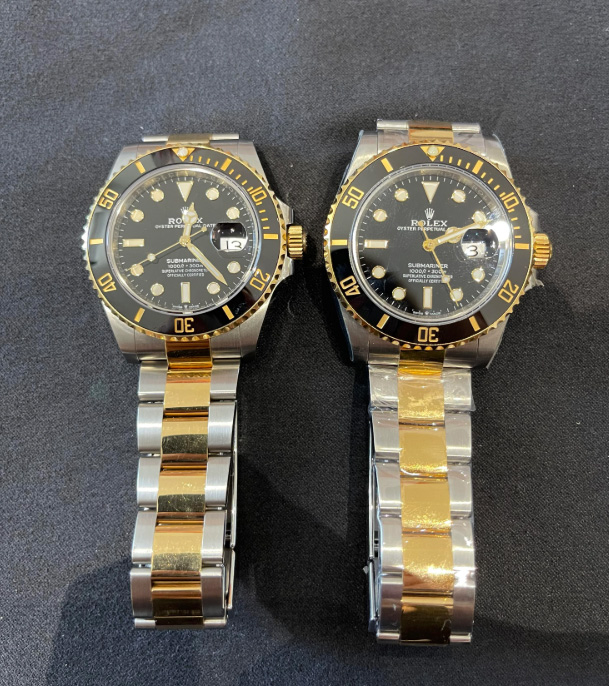 ROLEX SUBMARINER TWO TONE BLACK VSF
