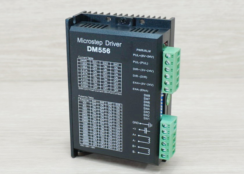 DM556 (Jiawen) Hi-Performance, Microstep Driver Peak 5.6A, 20-50 VDC 2-phase