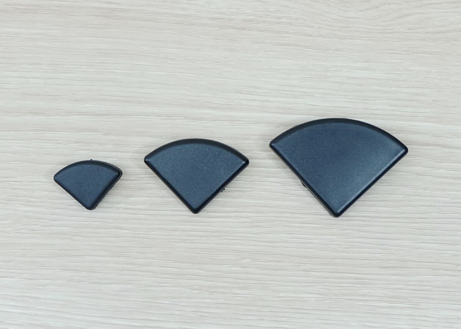 R4040 Black Plastic End Cap (แพ็ค20ชิ้น) สำหรับ Series 40 Alu Profile