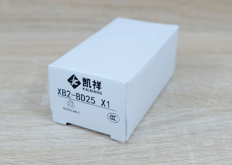 XB2-BD25 600V 10A (2-Position) Maintained Selector Rotary Self-locking Switch ON-OFF