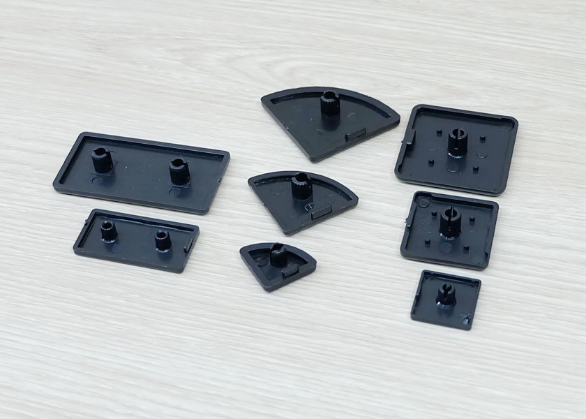 4040 Black Plastic End Cap (แพ็ค20ชิ้น) สำหรับ Series 40 Alu Profile