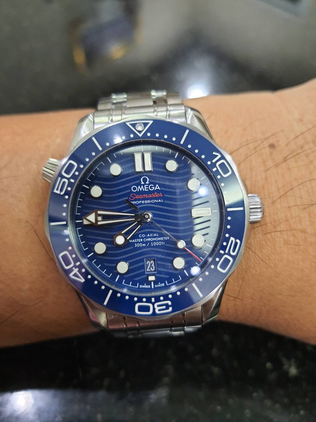 OMEGA SEAMASTER DRIVER 300M VSF แถมสายยาง