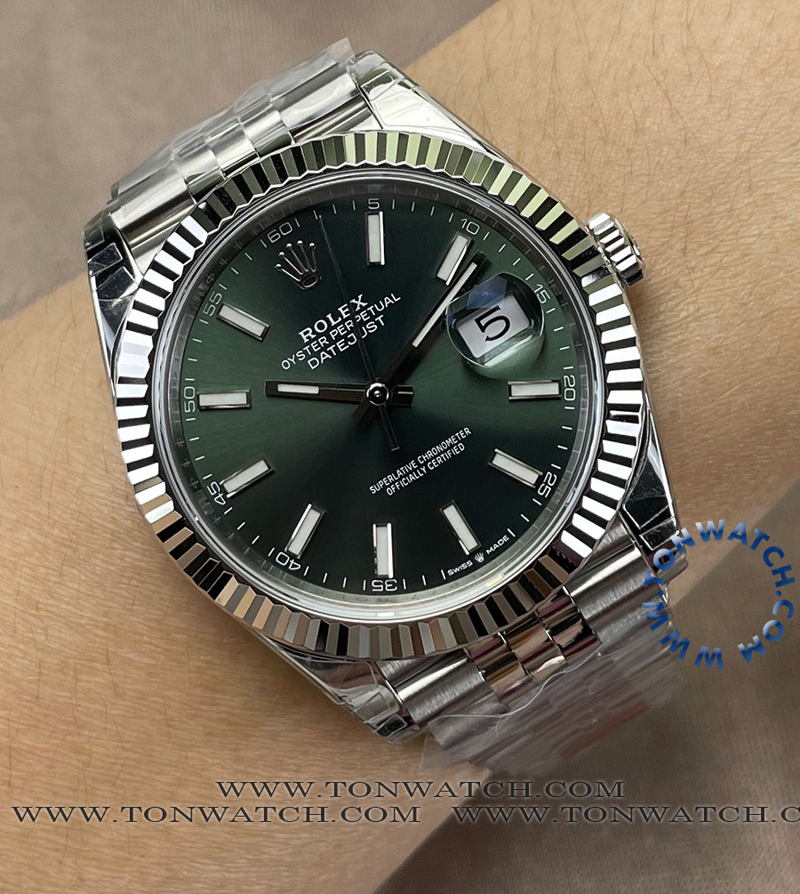 ROLEX DATEJUST41 Mint Green JU (VSF)
