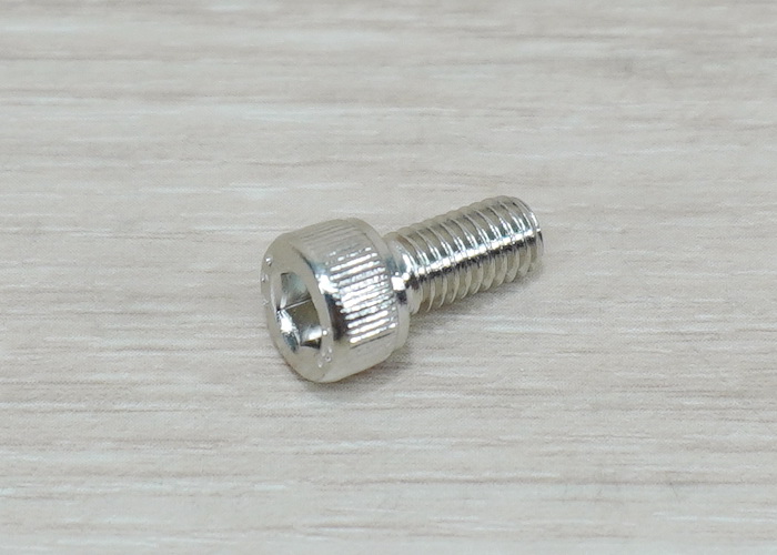 Hex Socket Cap Screw M5x16mm Nickel-plated (20ตัว/ถุง)