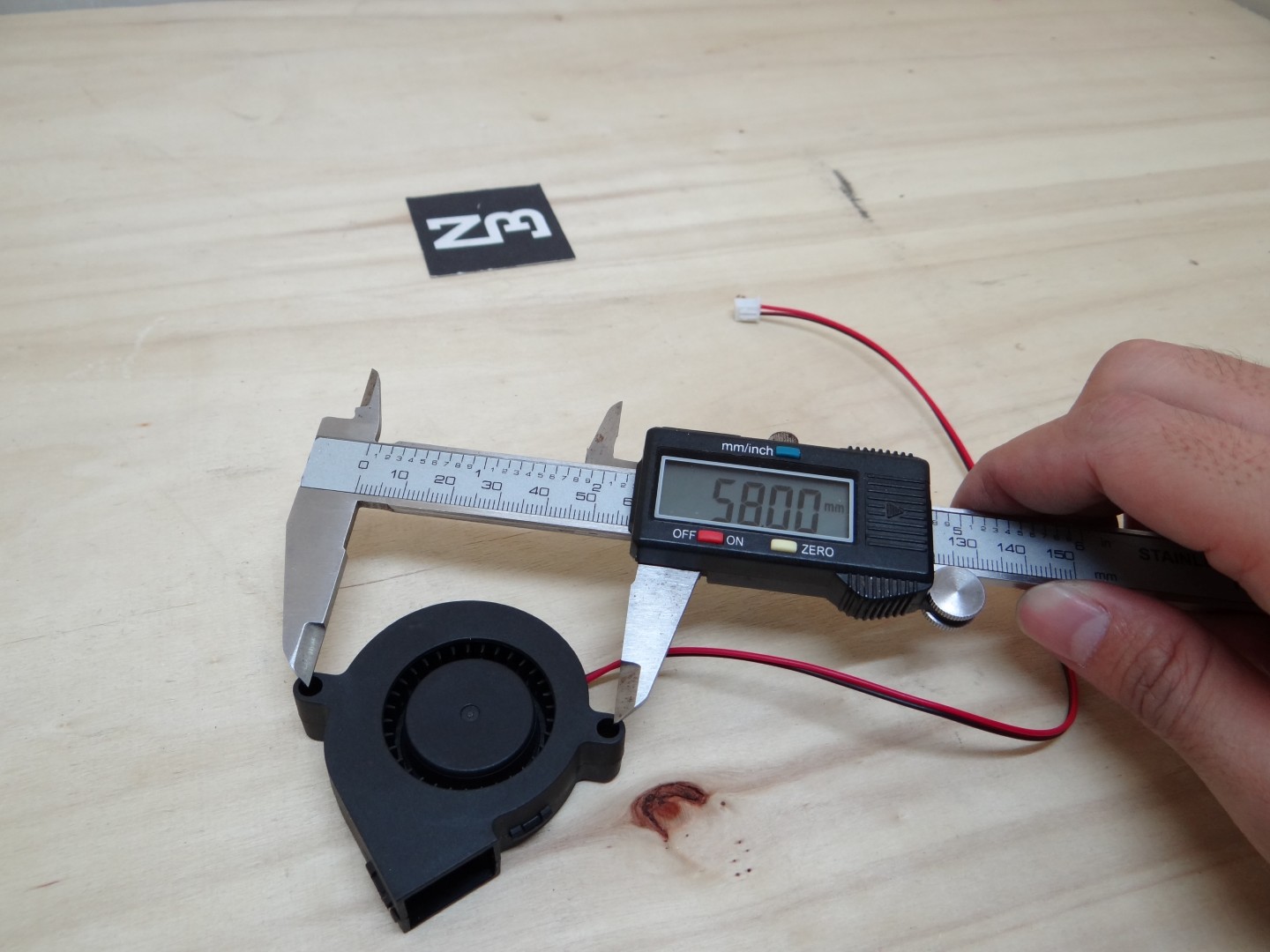 Blower Fan 5015 DC24V 2.4W ขนาด 50x15mm