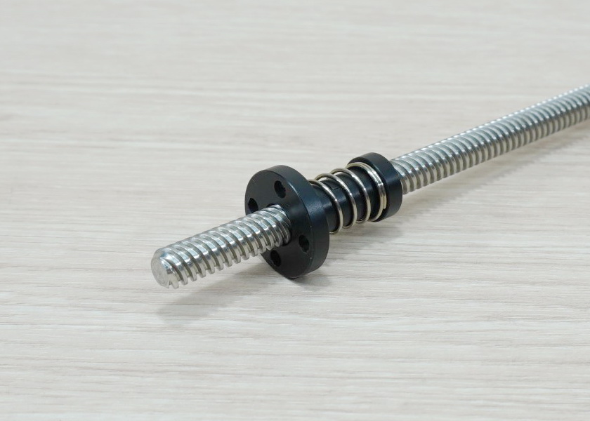 POM Nut ลดการคลอน T8 (Lead 8mm) Trapezoidal Screw (ลื่น,แรงเสียดทานต่ำ)