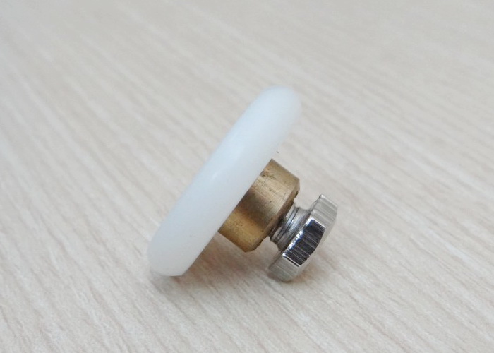 Nylon Pulley Sheave 27mm Diameter + Screw M6x12