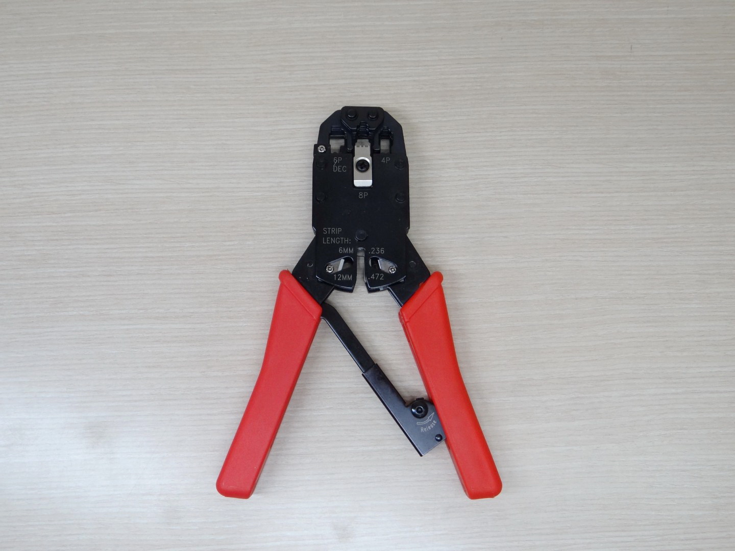 HT-2008R Crimping Plier Multi-function RJ10/11/12 FJ45 Network Connector