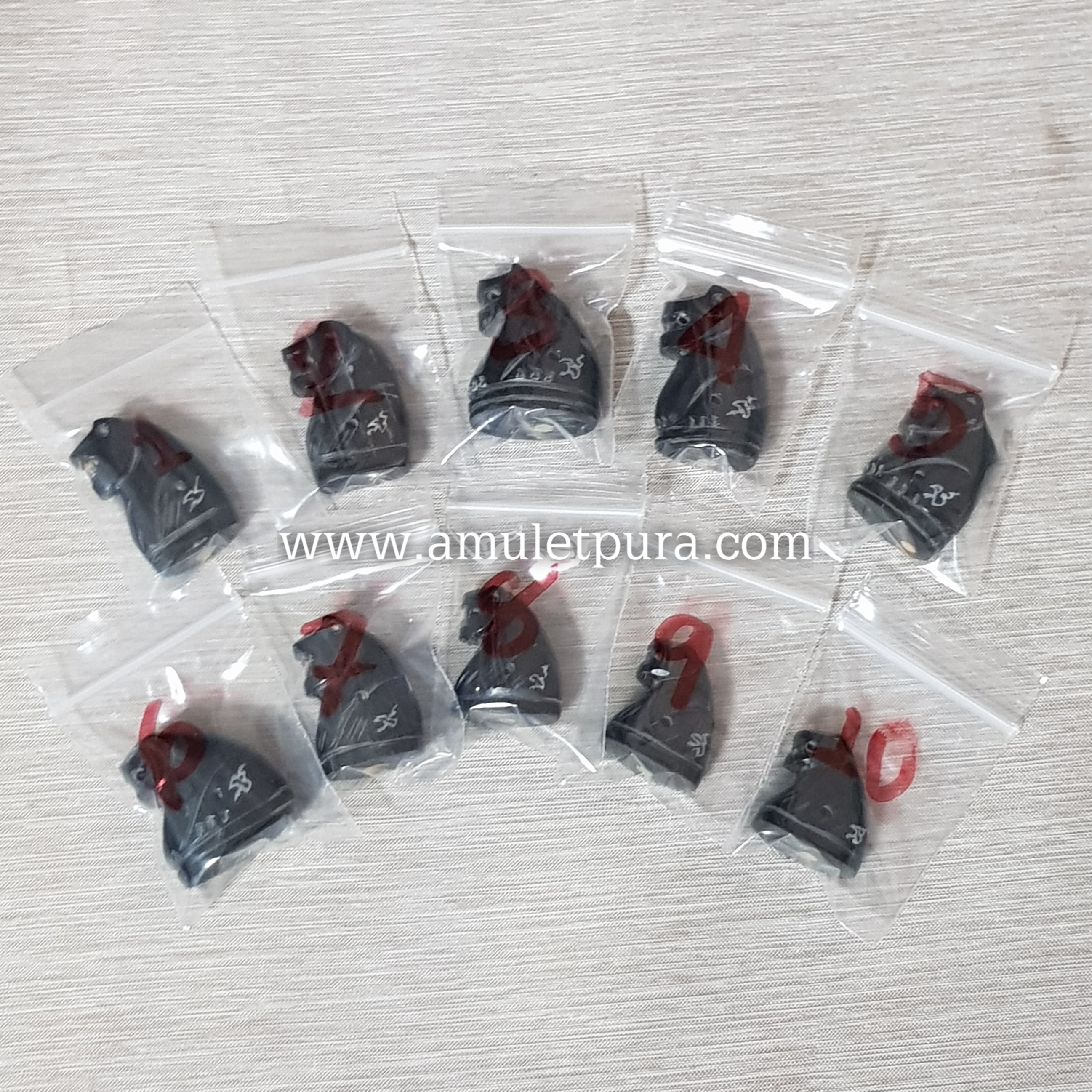 เสือเขาควายแกะอุดกริ่ง(พิมพ์จัมโบ้ จารครบสูตร)ตัวที่ 1 รุ่นไตรมาส ปี44 หลวงพ่อเปิ่น วัดบางพระ จ.นครปฐม