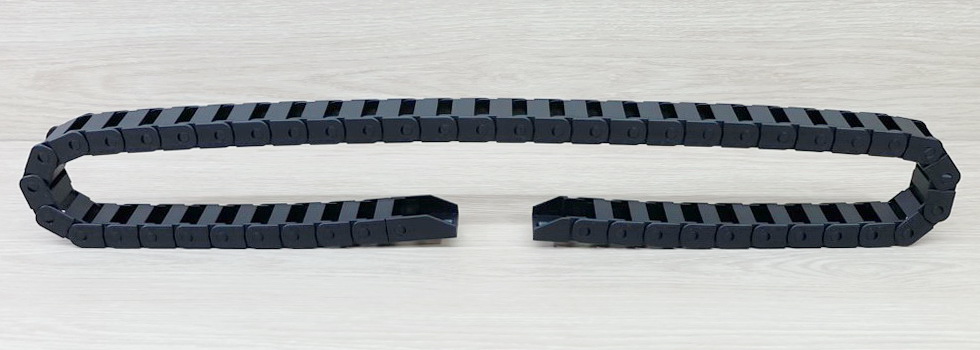 10 X 20 mm Cable Drag Chain R28mm ยาว 1M และ End Connectors