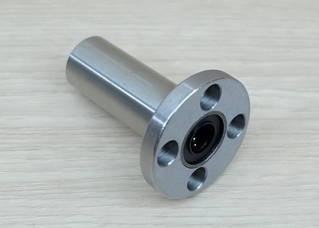 LMF10LUU 10x19x55mm Round Flange Long Linear Ball Bearing 10mm