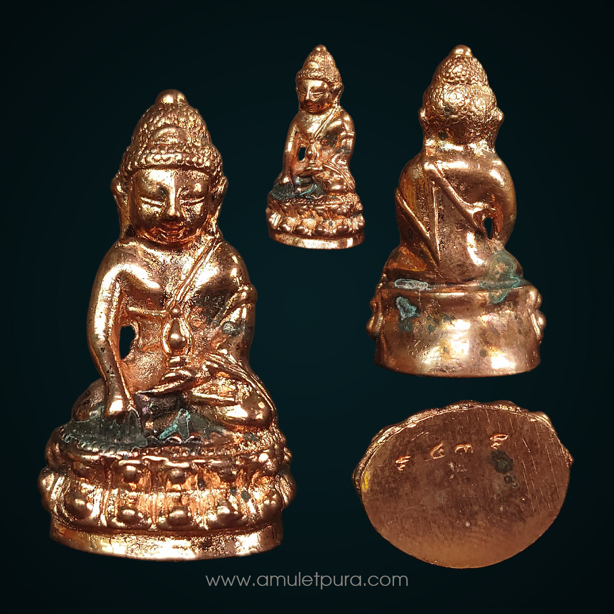 พระกริ่ง-พระชัยวัฒน์ พุทธยอดฟ้า (ชุดใหญ่ 8 องค์) ปี44 วัดสุทัศน์ฯ กรุงเทพฯ (มีโค้ด และหมายเลขกำกับ)