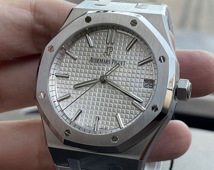 AP ROYAL OAK 15500 SILVER DIAL ZF V.3