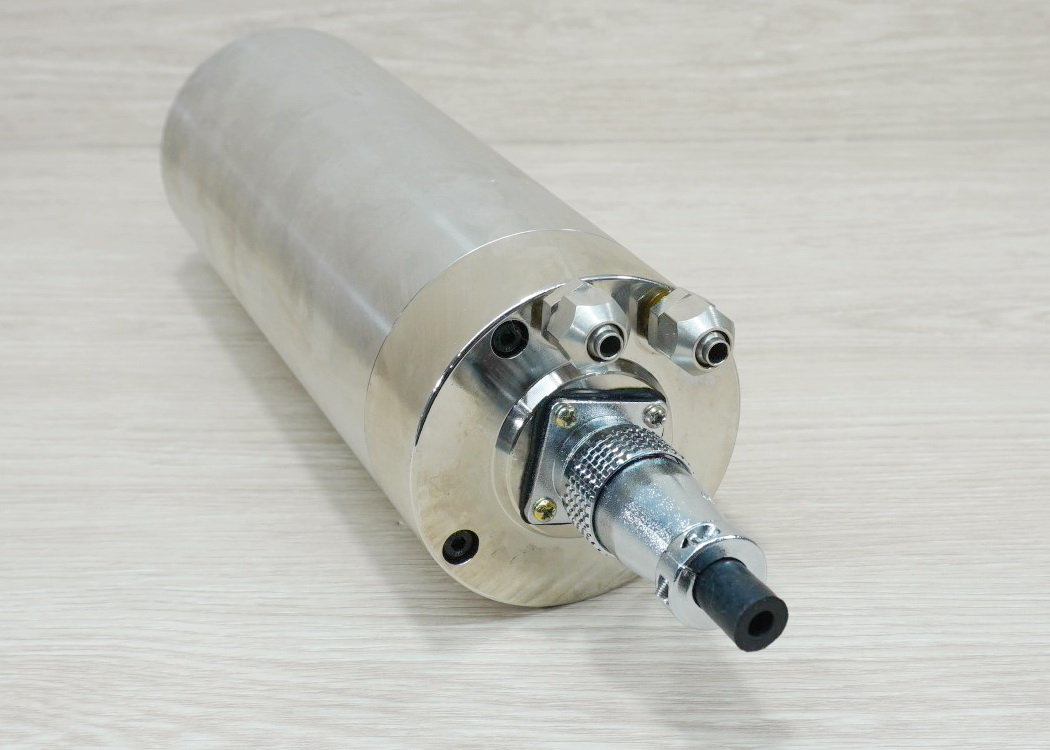 2.2 kw 220V ER20 Water Cooled Spindle Motor (4 Bearing) GDZ-80-2.2A Ø80x213
