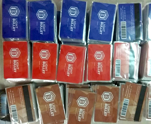 บัตรพลาสติก Modern 2 ทำบัตรส่วนลด บัตรมีทติ้ง บัตรอื่นๆ