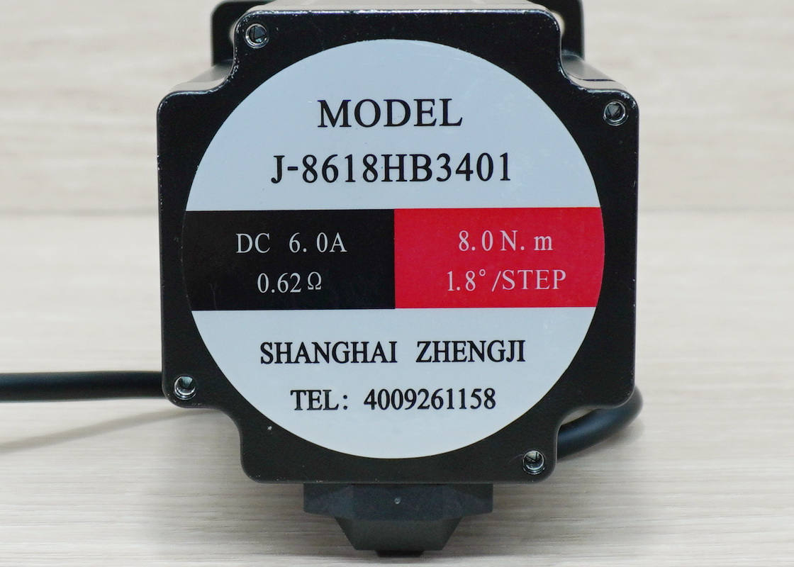 Zhengji - Stepper Motor (Nema34) แรงบิด 8N.m 6A Shaft 14mm (J-8618HB3401)