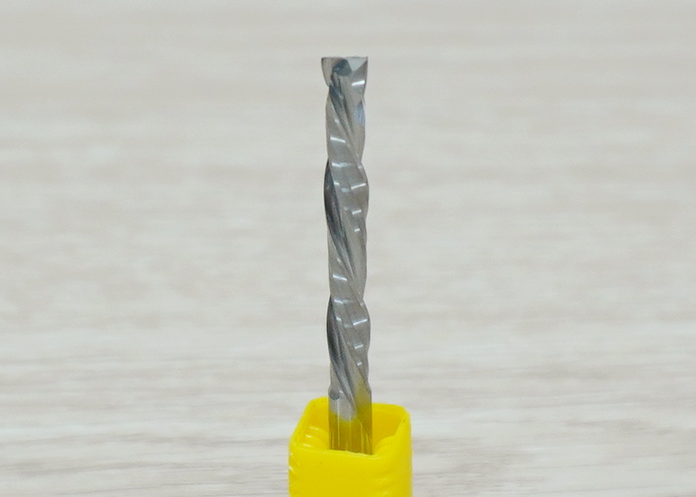 Double-Edged Compound Milling Cutter 4x4x32mm Blade Spiral Carbide เกรด 3A