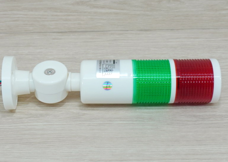 LED 12-24V DC (BEM-X-50-2K-D) Stack Alarm LED Indicator Lamp (Red, Green, มีเสียง กระพริบ)