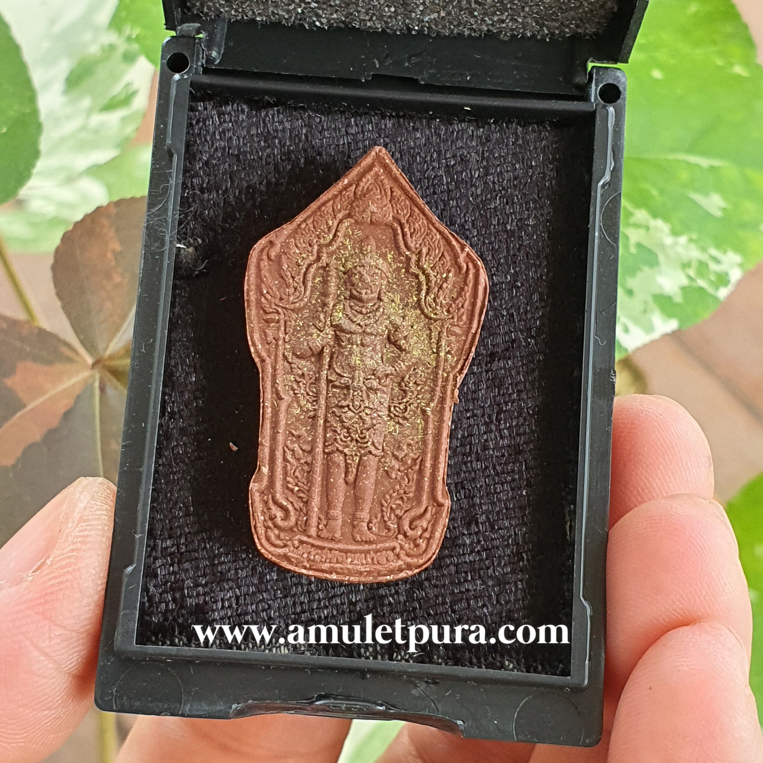 เหรียญท้าวหิรัญพนาสูร รุ่นแรก รุ่นปลดหนี้ ปลอดโรค ปลอดภัย (เนื้อว่าน108 โรยผงตะไบชนวนชินบัญชร ตะกรุดชุบทอง) ปี64 หลวงพ่อพัฒน์ วัดห้วยด้วน จ.นครสวรรค์ (มีโค้ด)