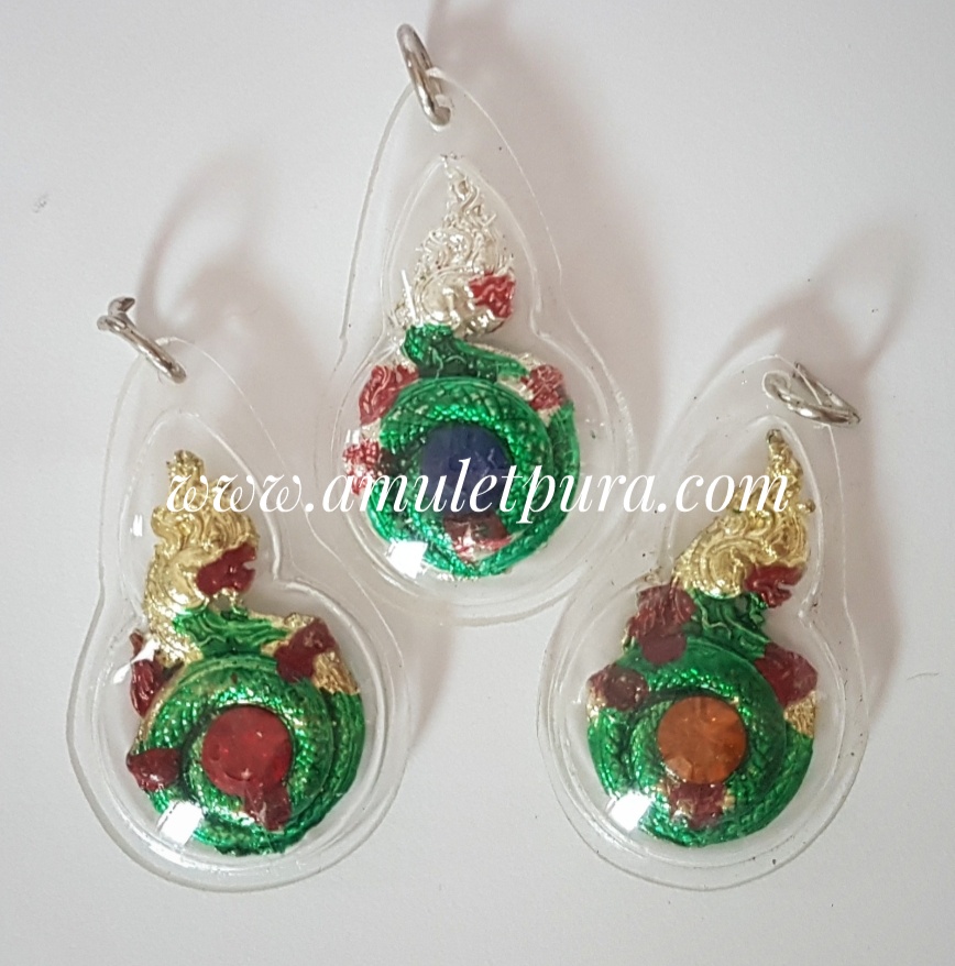 จี้พญานาค ครูบาเดช สำนักสงฆ์ป่าช้าบ้านใหม่รัตนโกสินทร์ จ.ลำปาง