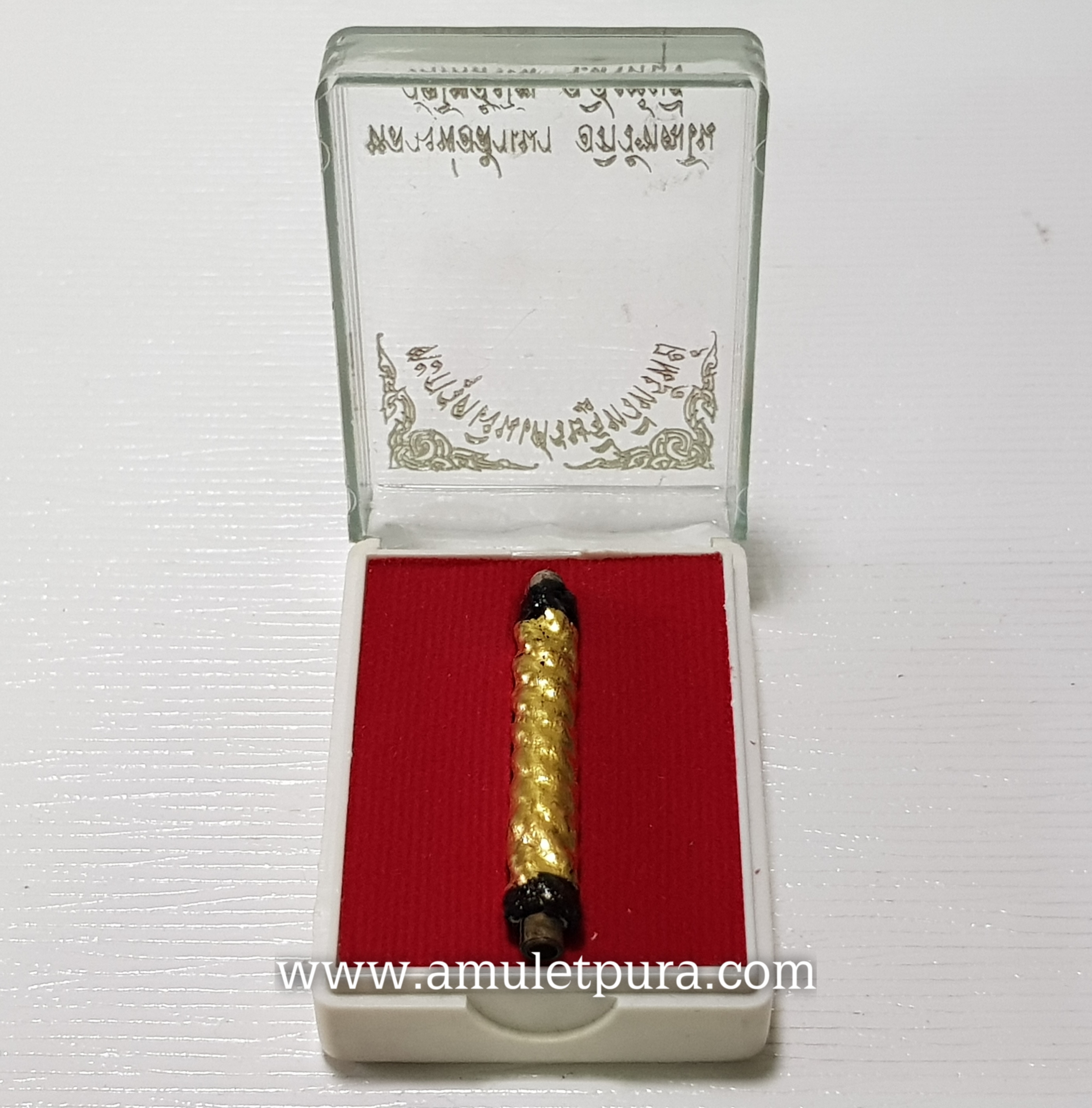 ตะกรุดเงินเศรษฐีทวีทรัพย์ หลวงพ่อสำเนา วัดโพสังโฆ จ.สิงห์บุรี