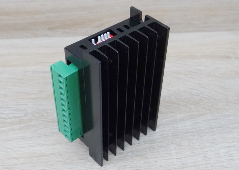 TB6600 Microstep Driver Peak 4A, 9-42 VDC [Aluminum Cover] 2-Phase