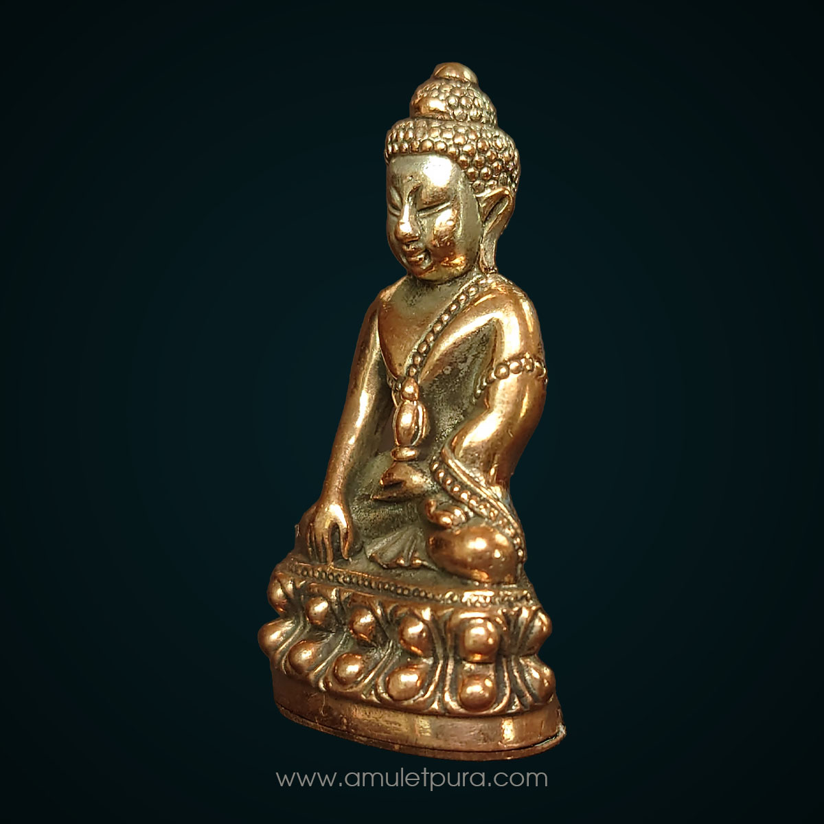 พระกริ่งใหญ่พรหมเวที เนื้อบรอนซ์ทองซาติน ปี57 พระพรหมเวที (สมเด็จพระพุฒาจารย์ สนิท ชวนปญฺโญ) วัดไตรมิตรฯ กรุงเทพฯ (มีโค้ด หมายเลข 648)