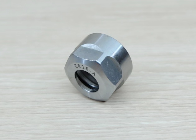 ER16A Chuck Nut - Screw M22x1.5 Silver Type-A