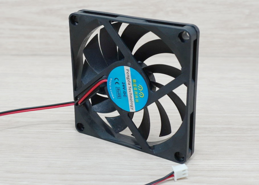 Fan 80 x 80 x 10mm DC 24V (Oil Bearing)