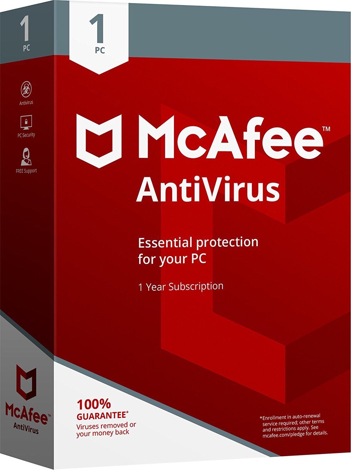 McAfee 2025 AntiVirus 1 Device 1 Year licence