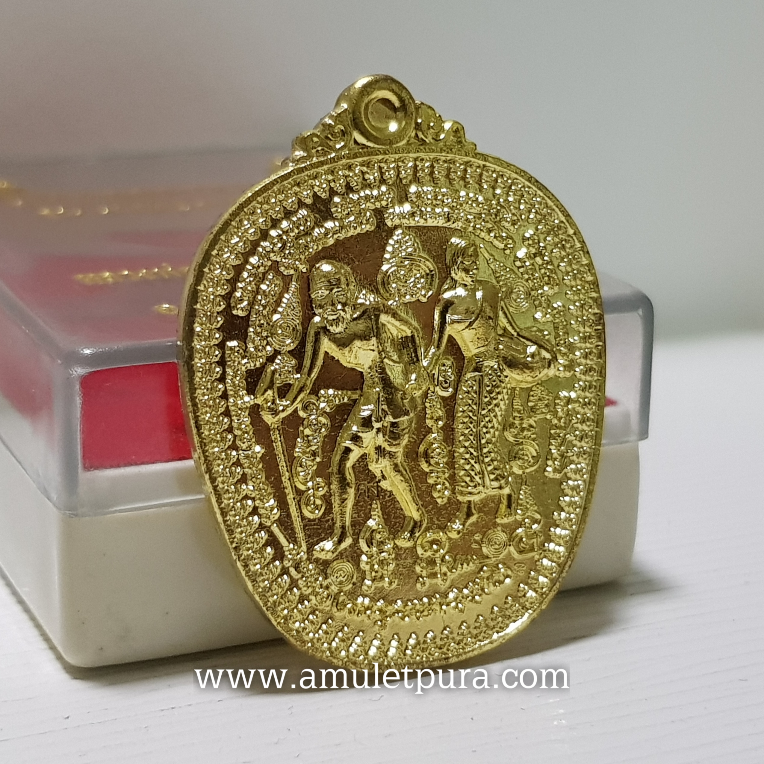 ชูชกจูงนาง(ฝาบาตร)รุ่นเศรษฐีโภคทรัพย์ ปี56 หลวงพ่อสัญญา วัดกลางบางแก้ว จ.นครปฐม(มีโค๊ด หมายเลข ๑๙๙)