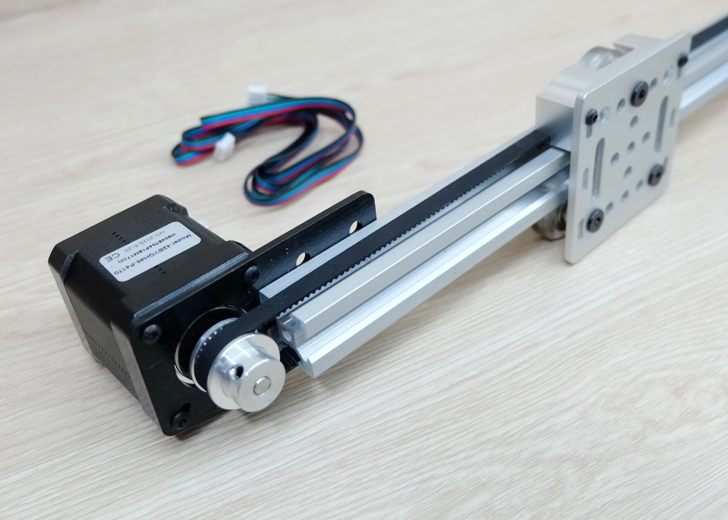 V-slot 2020 Linear Actuator Bundle Belt Driven 350mm (ระยะได้งาน 210mm) + NEMA 17