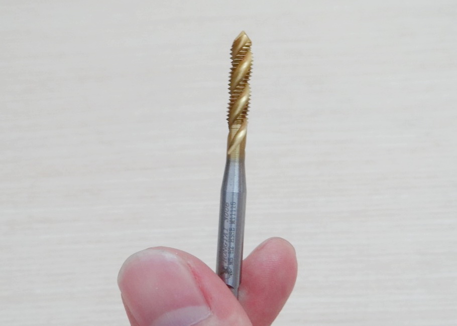 Titanium Coated Thread Tap M5 x 0.8 HSSE Screw Tap