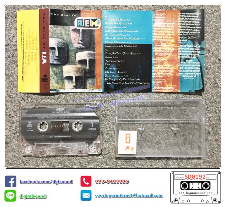 เทปคาสเซ็ท R.E.M. อาร์.อี.เอ็ม. อัลบั้ม BEST OF R.E.M.