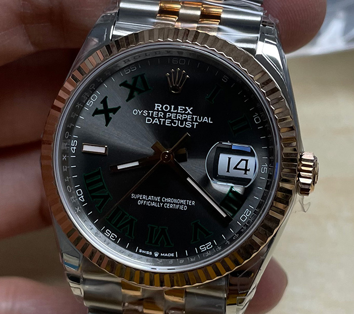 ROLEX DATEJUST 36 MM. ROSEGOLD VSF