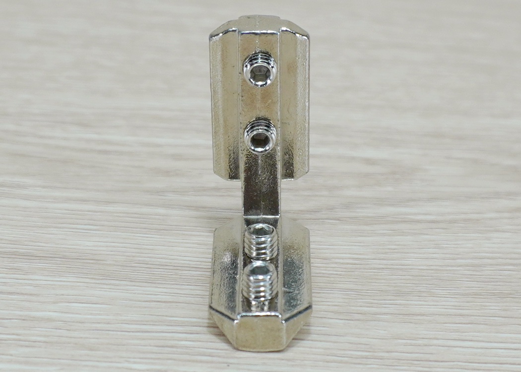 Inner Bracket 4-Hole สำหรับ Series 40 Alu Profile + น็อตยึด M6