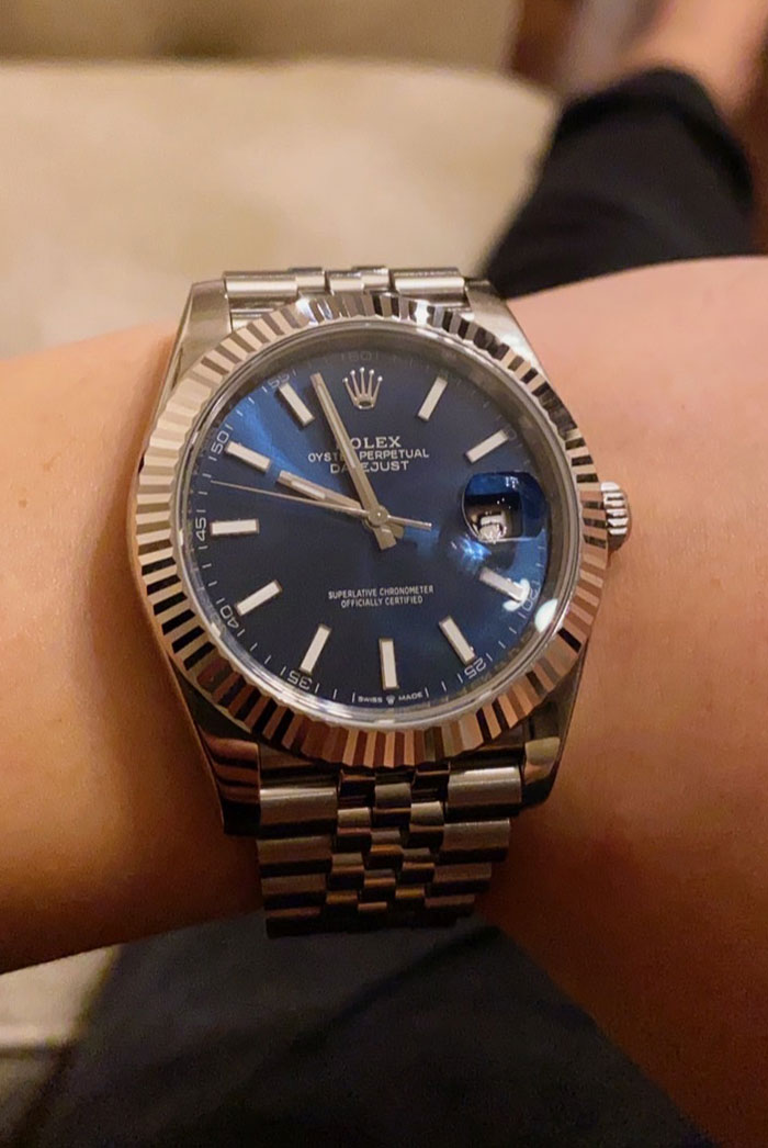 ROLEX DATEJUST41 BLUE (VSF)