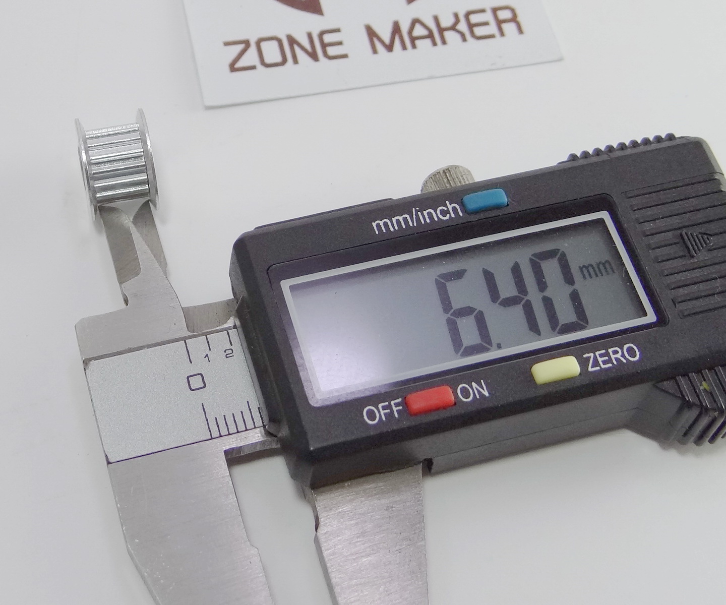 Pulley Wheel 16 ฟัน 2GT width 6mm belt (Bore 3mm)