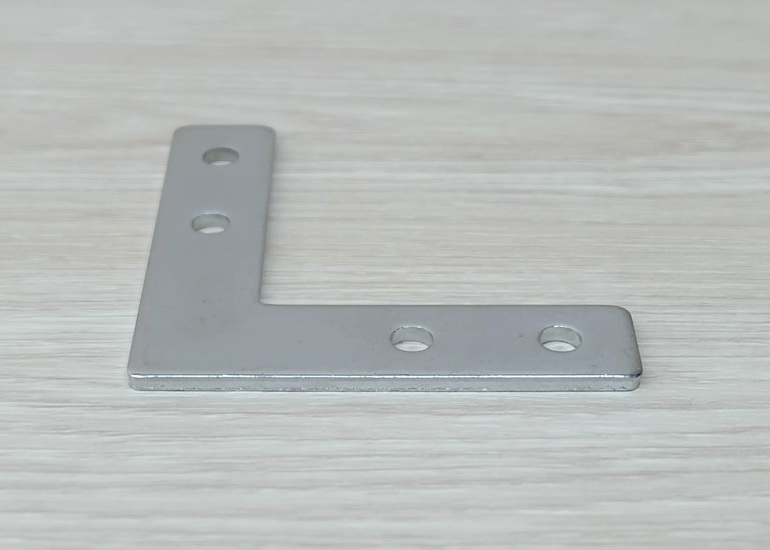 L-Shaped Steel Joint Plate 4-Hole สำหรับ Series 20 Alu-Profile