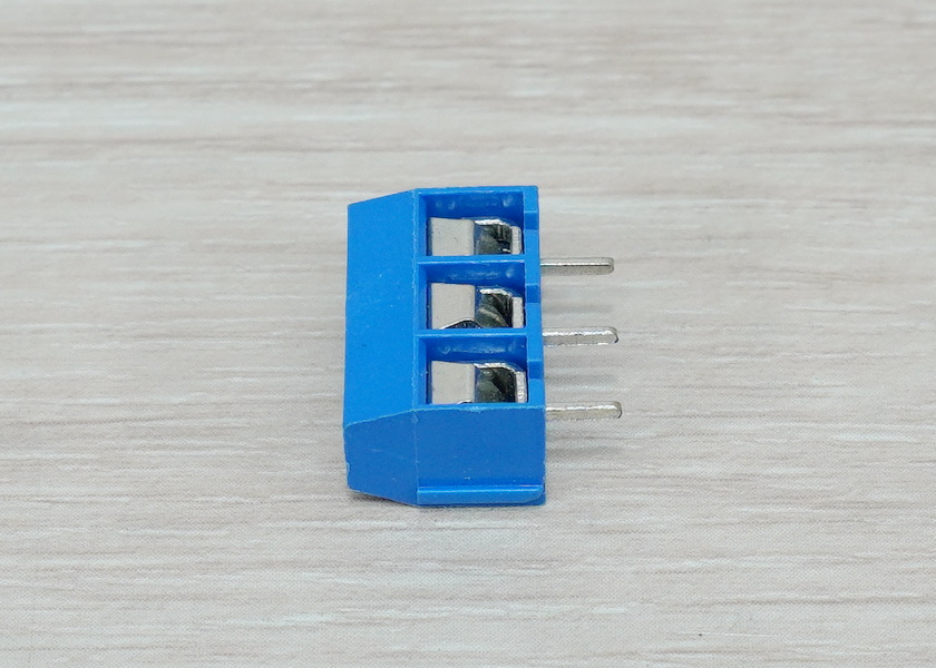 KF301- 3P Blue Terminal Block (5.08-301-3P) (ชุด 10 ตัว)
