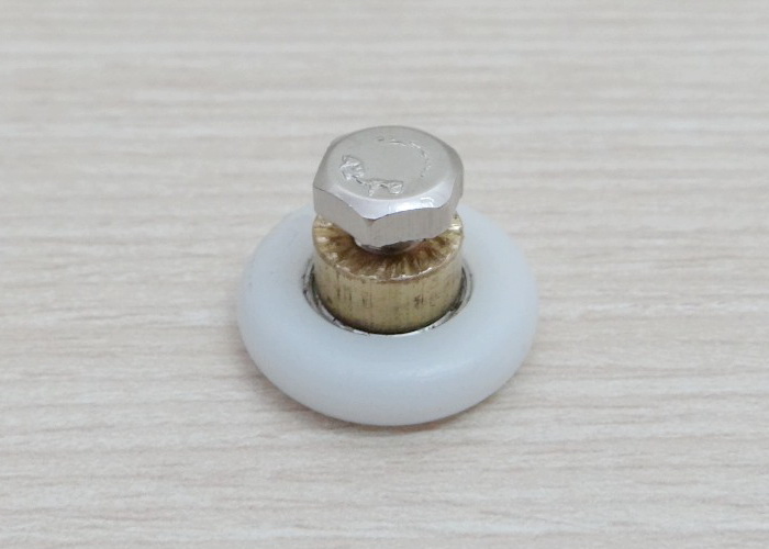 Nylon Pulley Sheave 23mm Diameter + Screw M6x12