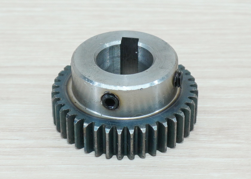 Spur Gear Pinion 1.0 Mod 40Teeth Bore 16mm - Hole & keyway (straight teeth - เฟืองตรง)
