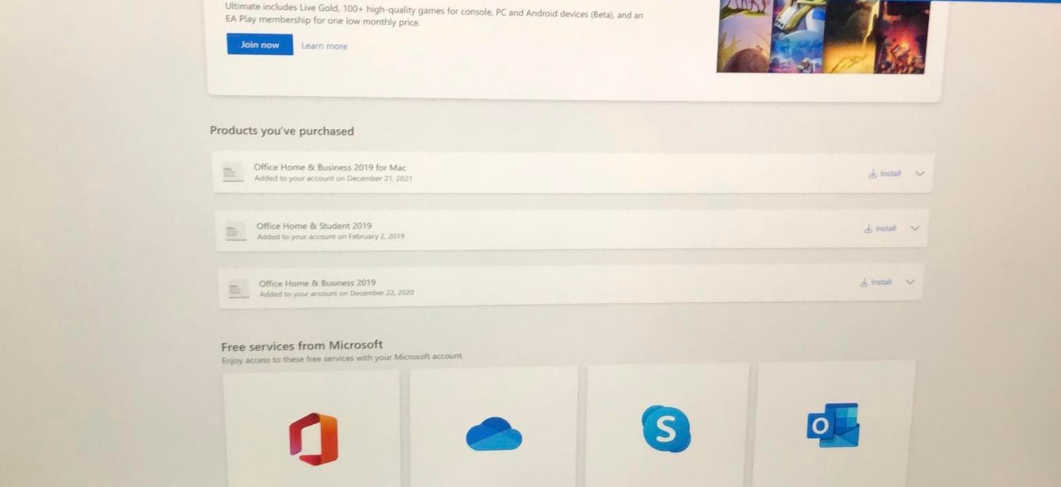 Office Home and Business 2021 1 Mac ของแท้ ถาวร ย้ายเครื่องได้