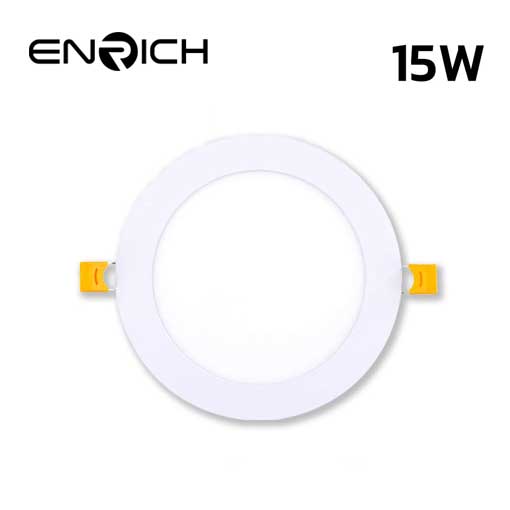 ดาวน์ไลท์ LED หน้ากลม 15W ENRICH SLIM D