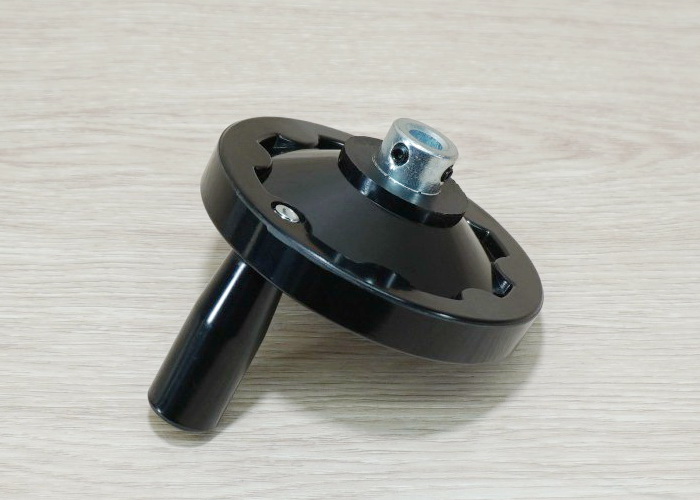 100mm Bakelite-Solid Handwheel with Coupling Bore 10mm