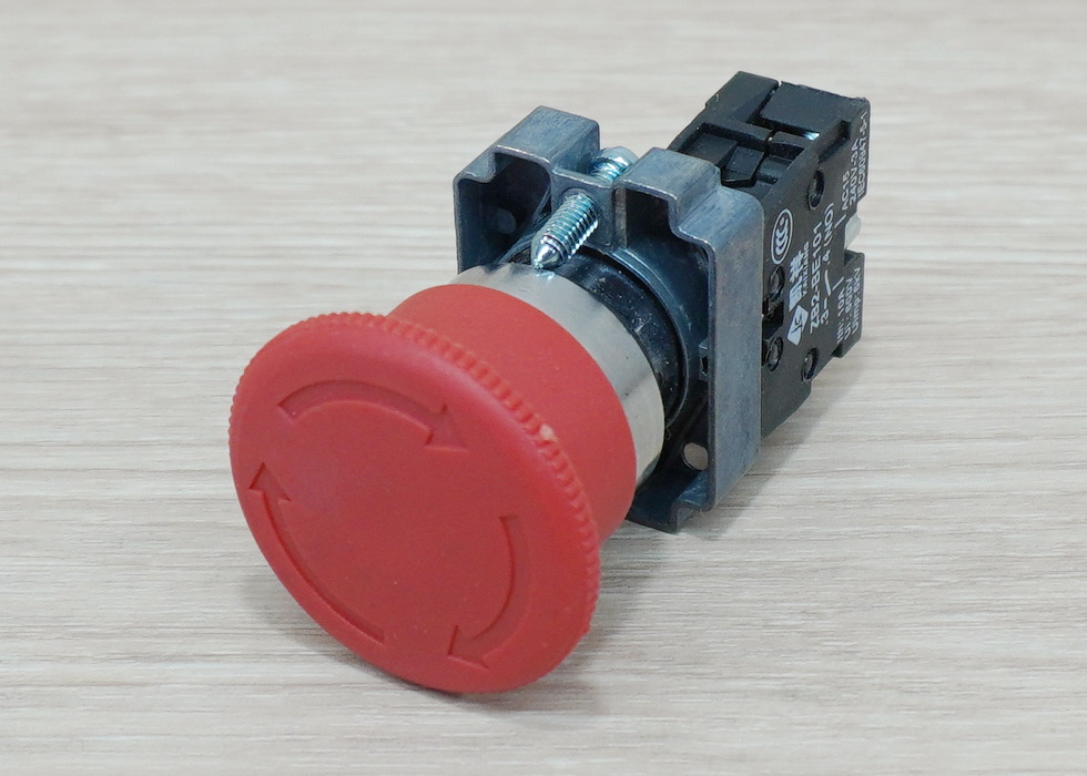 XB2-BS541 (1NO / ZB2-BE101) Contact Twist Emergency Push Button Switch 22mm