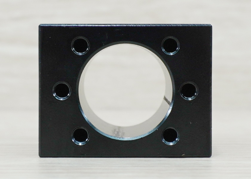 Carbon Steel 45 Black Ballscrew Nut Housing 28mm fit for SFU 16mm - 40 x 52 x 40 mm