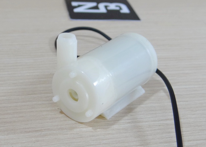 ปั๊มน้ำเล็ก DC pump 5V (สีขาว)